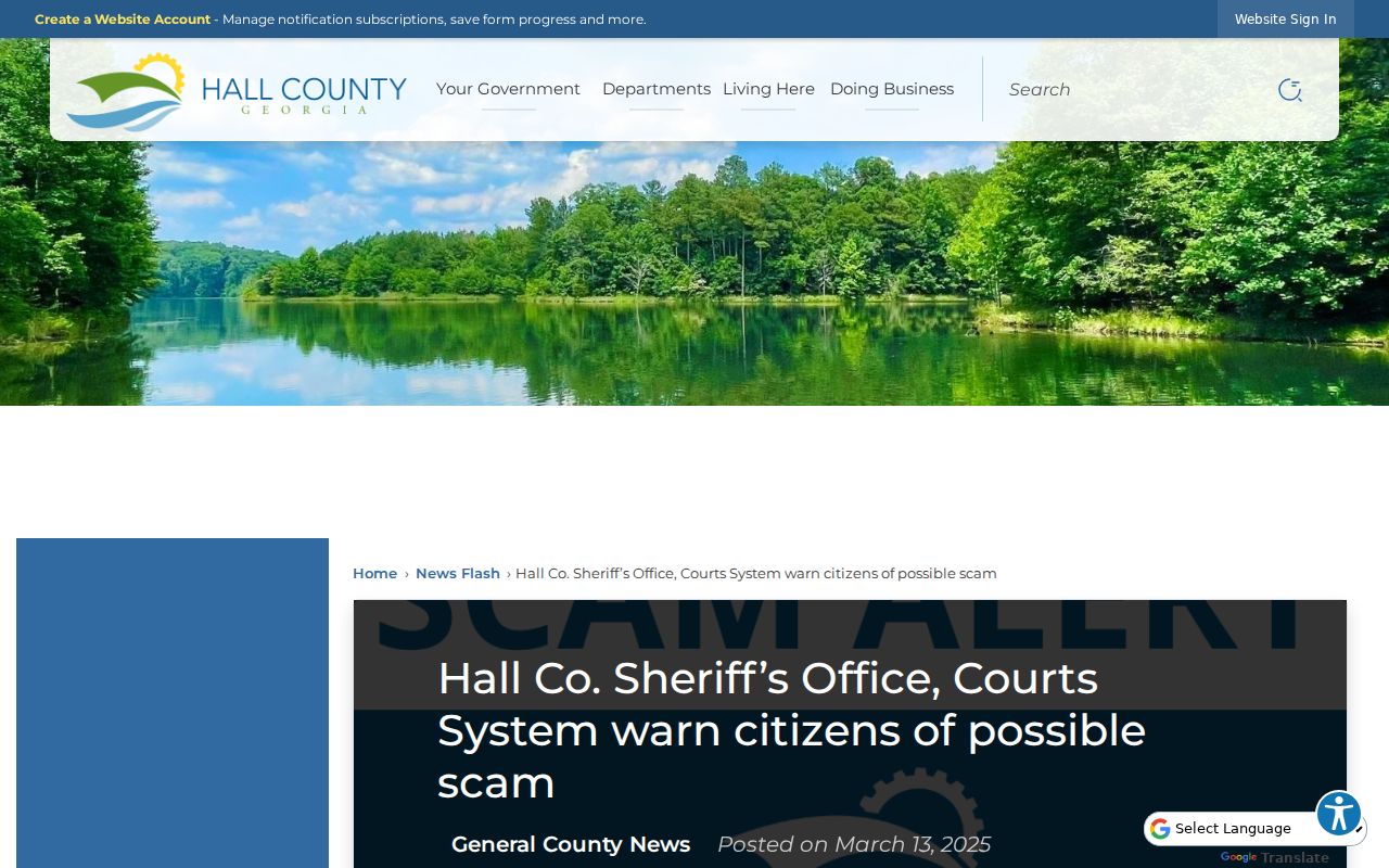 Gainesville criminal records and Hall County government source